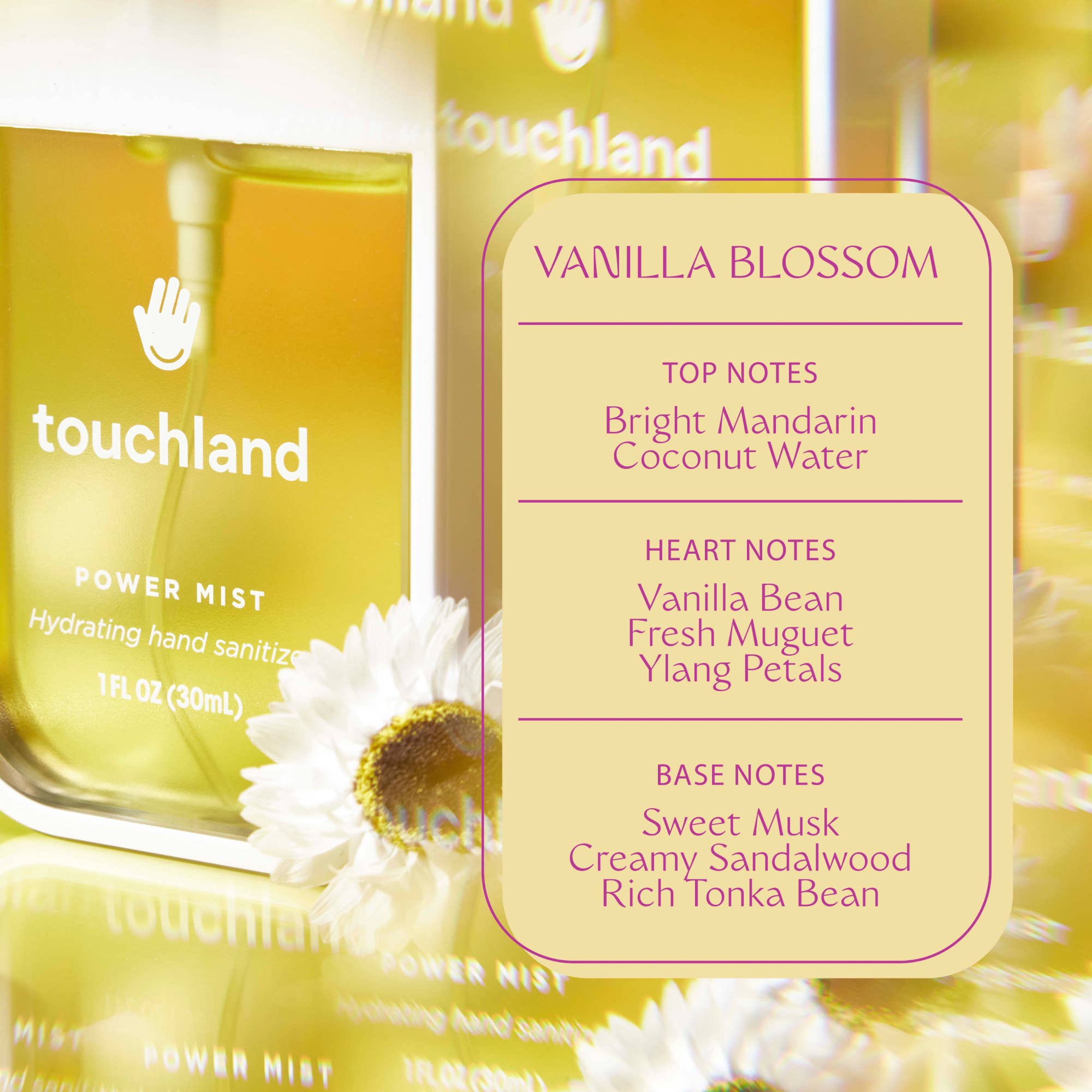 Touchland Power Mist Hydrating Hand Sanitizer | Thrive Beauty Lounge